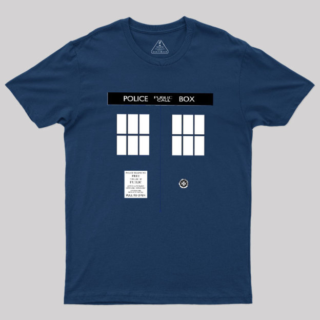 The Tardis Geek T-Shirt