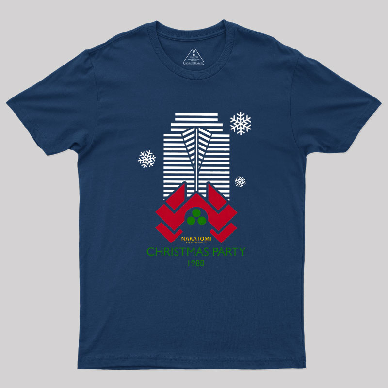 Nakatomi Christmas Party Geek T-Shirt