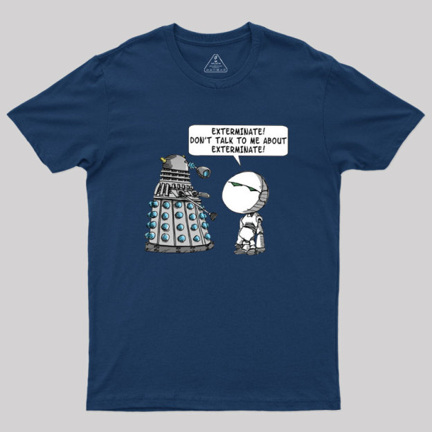 Dalek Adams Mashup Geek T-Shirt