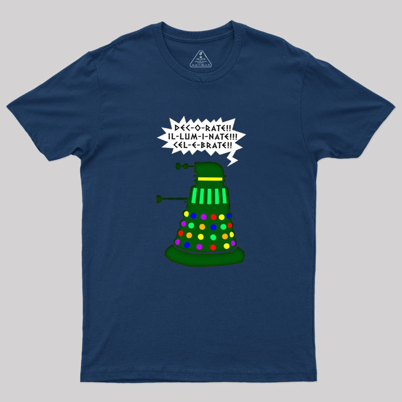 Holiday Dalek Geek T-Shirt
