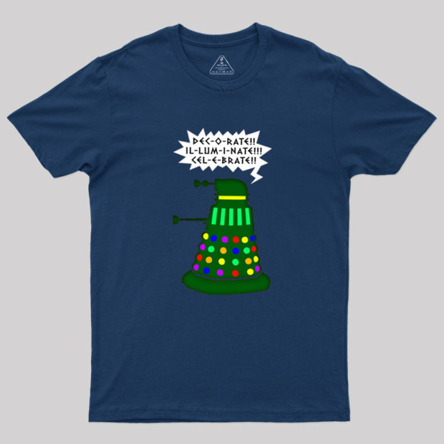 Holiday Dalek Geek T-Shirt