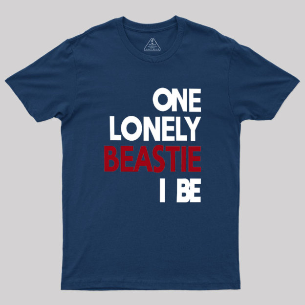 One Lonely Beastie I Be Geek T-Shirt