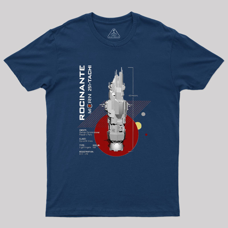 The Expanse Rocinante Ship Geek T-Shirt