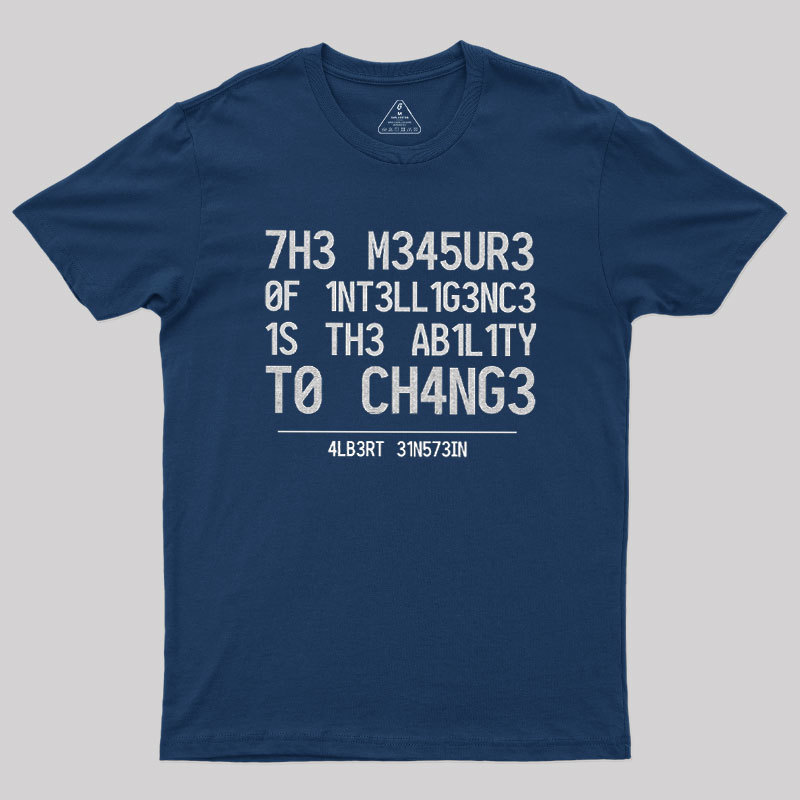 The Measure of Intelligence Geek T-Shirt