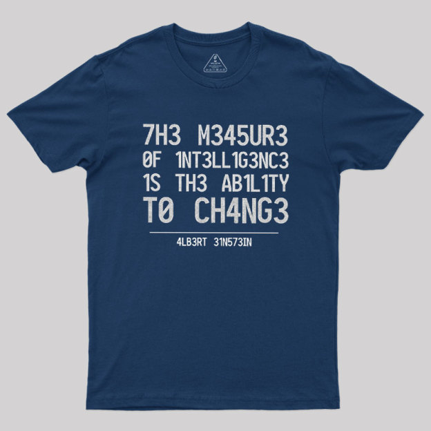 The Measure of Intelligence Geek T-Shirt