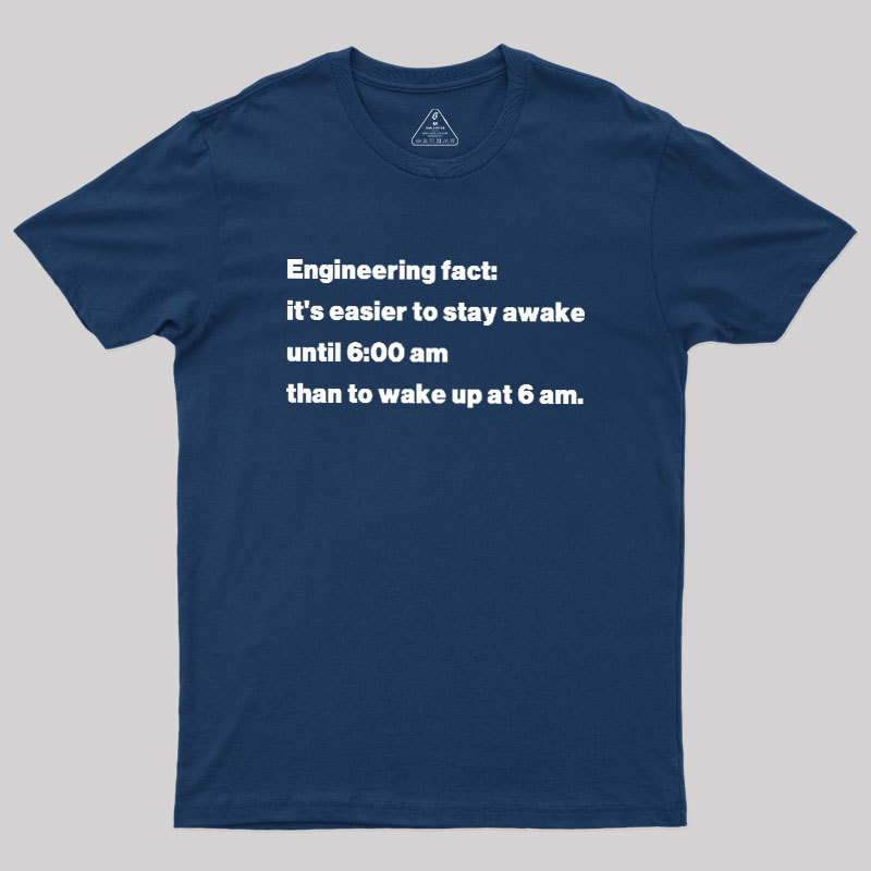 Engineering Fact Geek T-Shirt