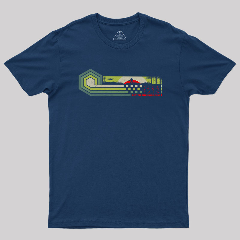 Get to the Chopper Retro Geek T-Shirt