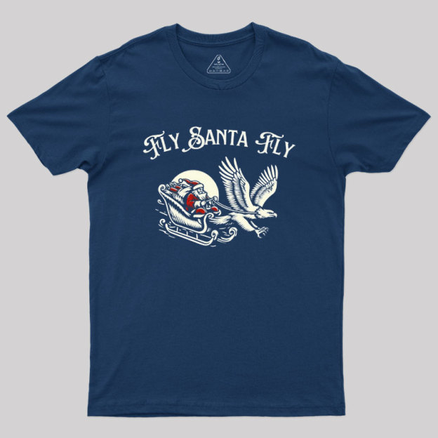 Fly Santa Fly Geek T-Shirt