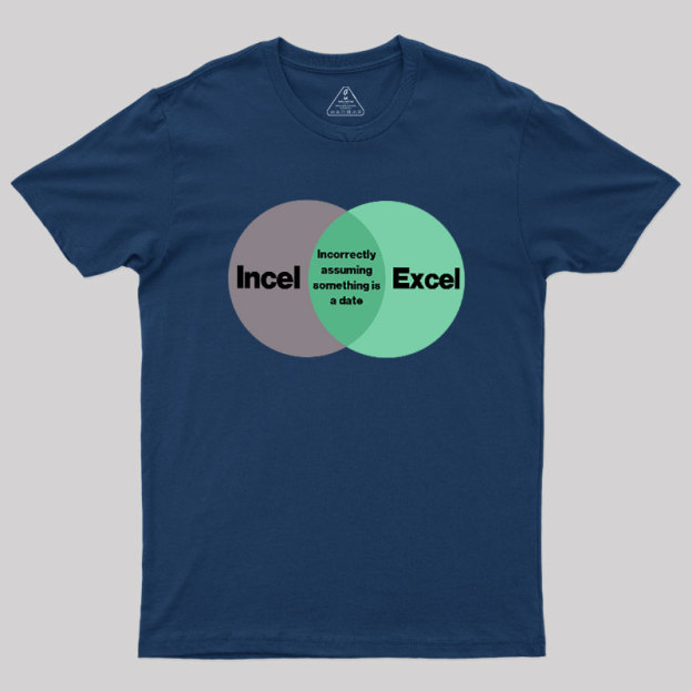 Excel Incel Geek T-Shirt
