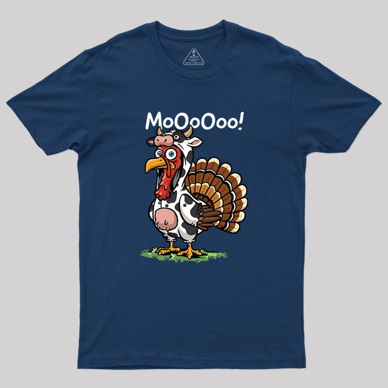 Turkey Moo Geek T-Shirt