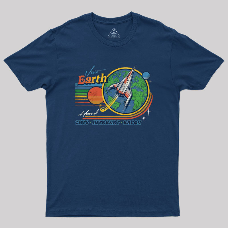 Visit Earth Geek T-Shirt