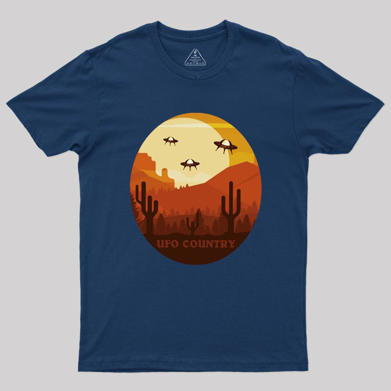UFO Country Geek T-Shirt