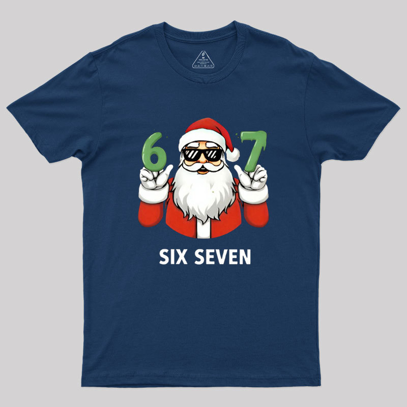 Santa 67 Christmas Geek T-Shirt