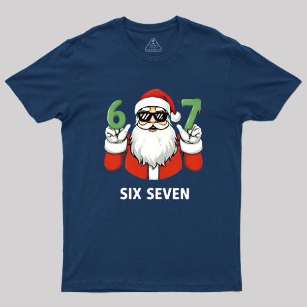 Santa 67 Christmas Geek T-Shirt
