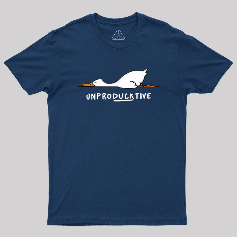 Unproducktive Geek T-Shirt