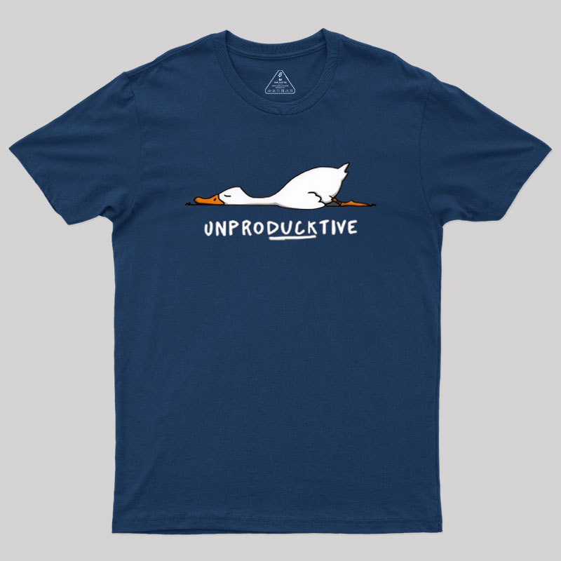 Unproducktive Geek T-Shirt