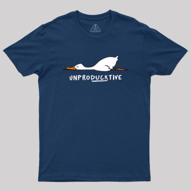 Unproducktive Geek T-Shirt