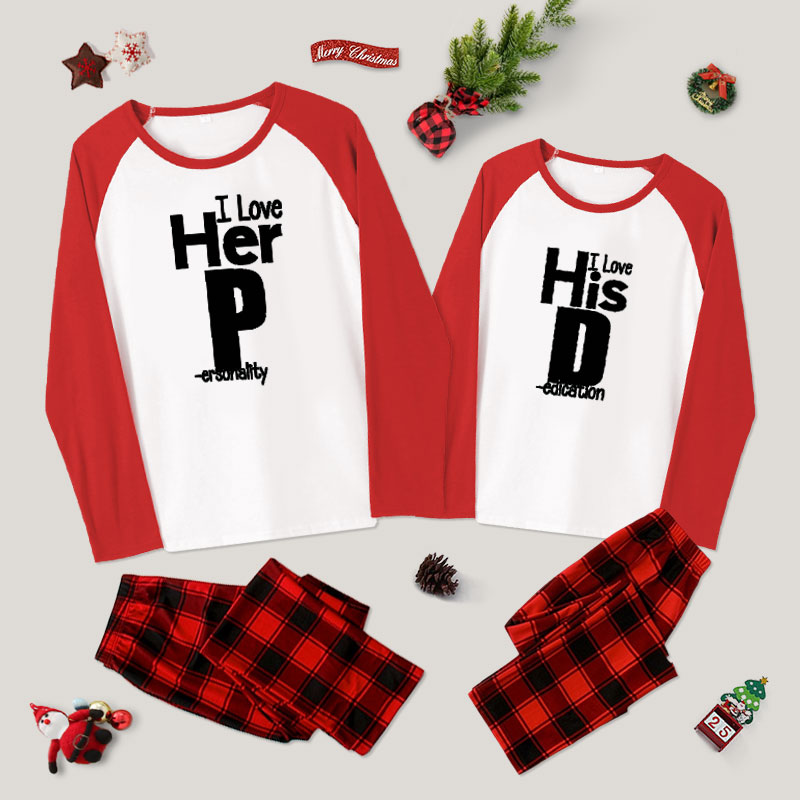 Dedication & Personality Couple Pajama Sets