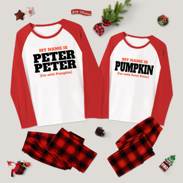 Peter Peter Costume Couple Pajama Sets
