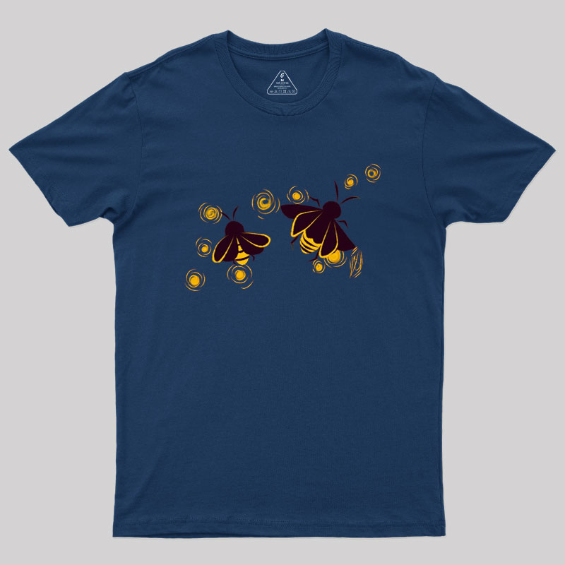 Fireflies Humour Bees Geek T-Shirt