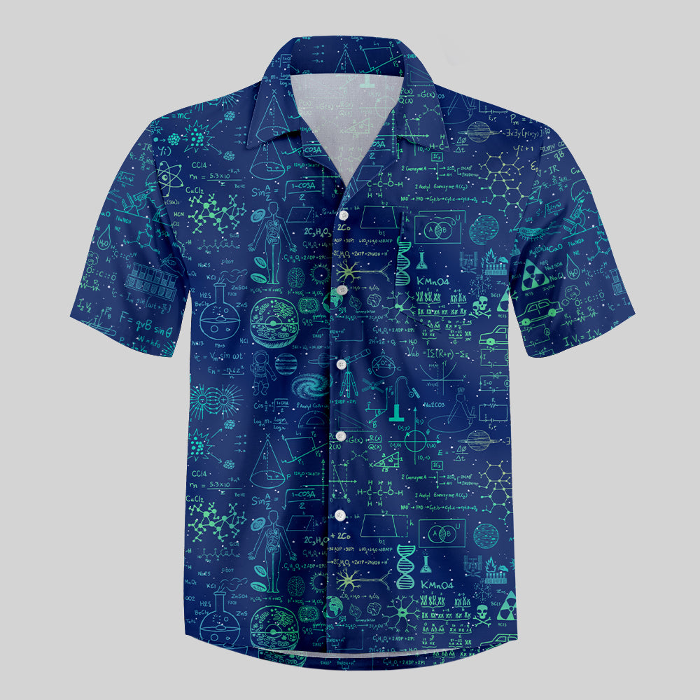 The Weird Science of Life Button Up Pocket Shirt