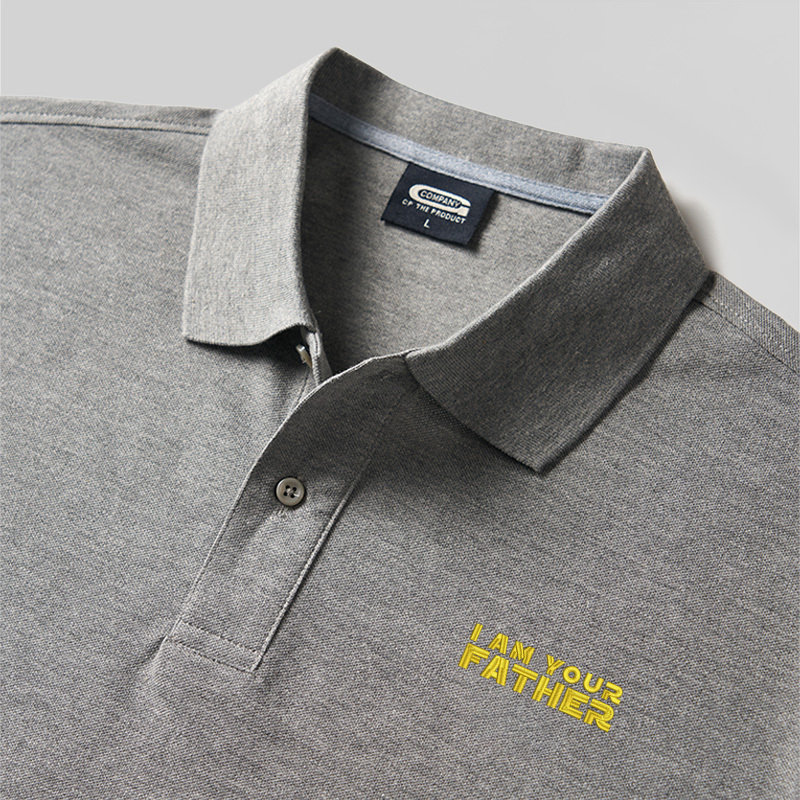 I am Your Father Geek Embroidered Polo Shirts