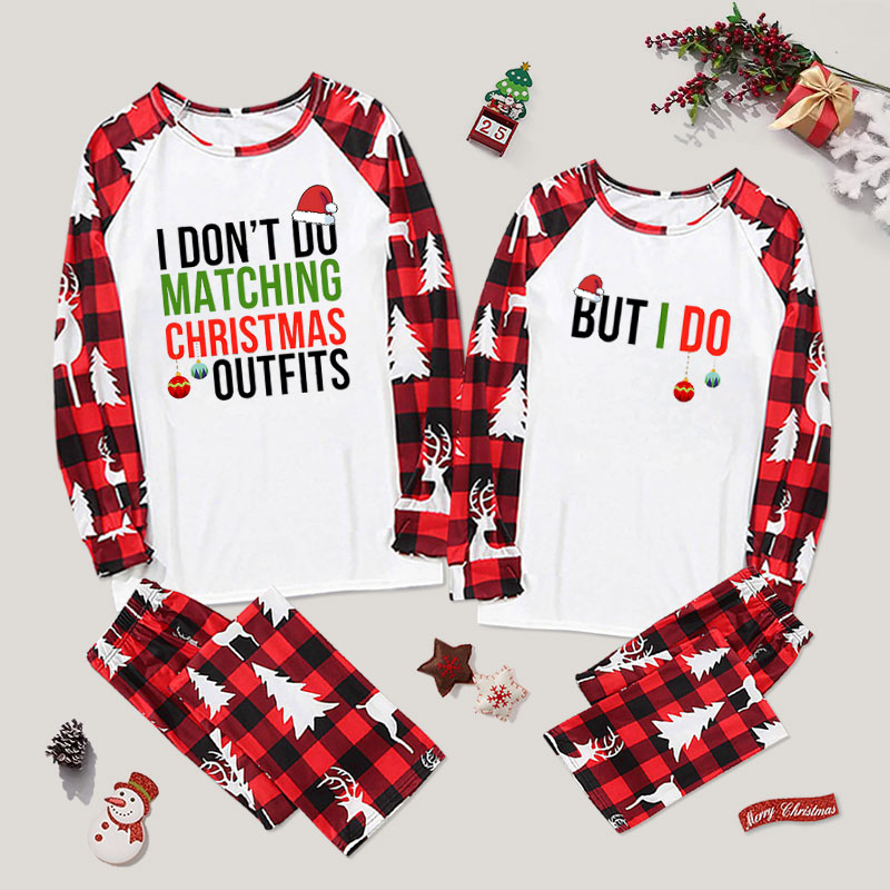 Christmas Family Matching Couple Pajama Sets