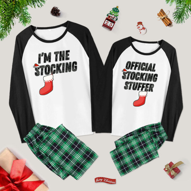 I'm The Stocking Couple Pajama Sets