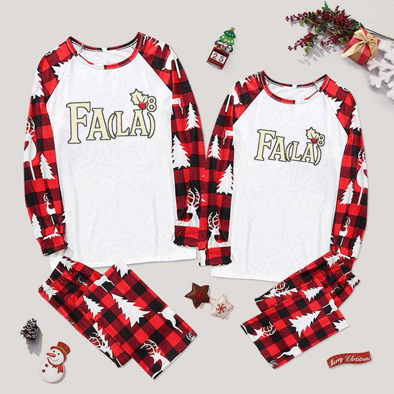Fa LaLaLaLaLaLaLaLa Couple Pajama Sets