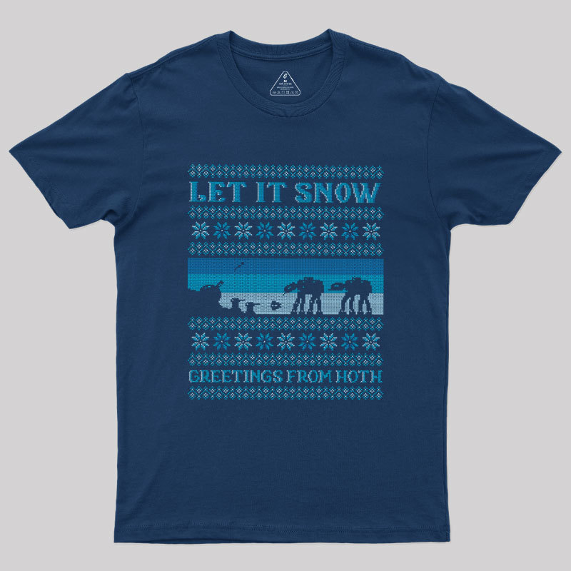 Let It Snow Geek T-Shirt