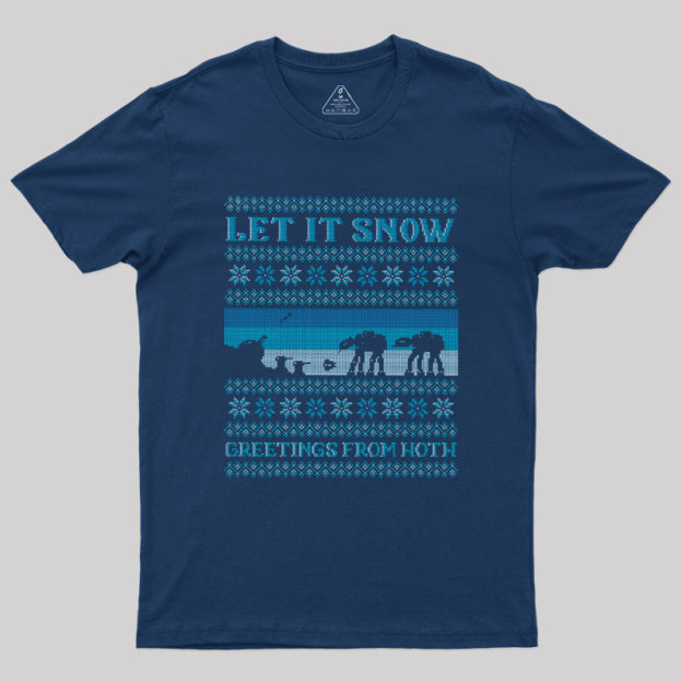 Let It Snow Geek T-Shirt