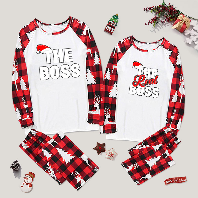 The Real Boss Couple Pajama Sets