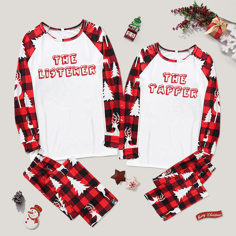 The Yapper And Listener Couple Pajama Sets