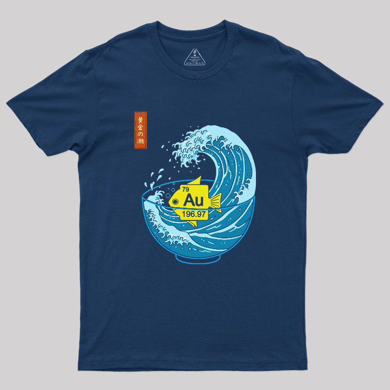 Golden Wave Geek T-Shirt