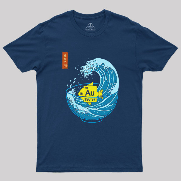 Golden Wave Geek T-Shirt