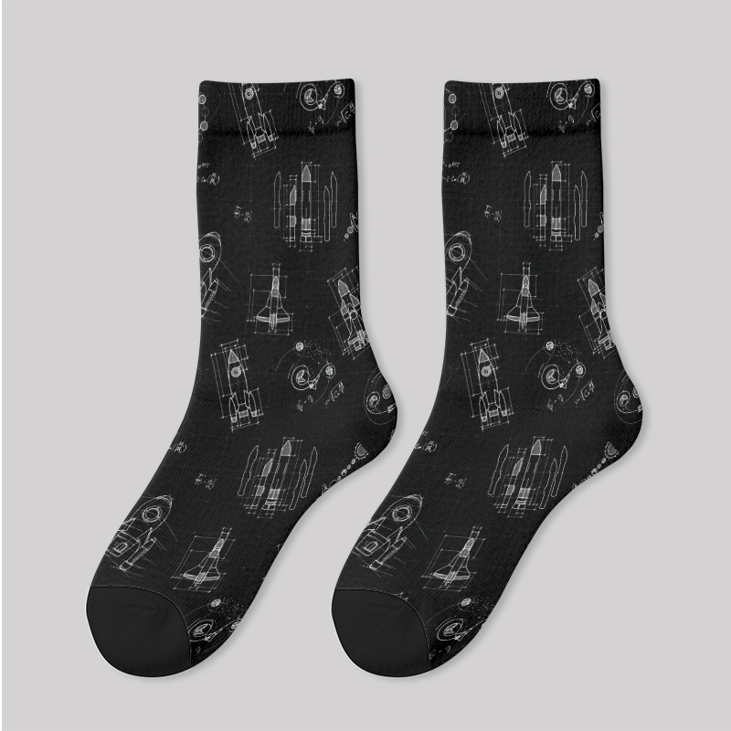 Aerospace Science Men's Socks