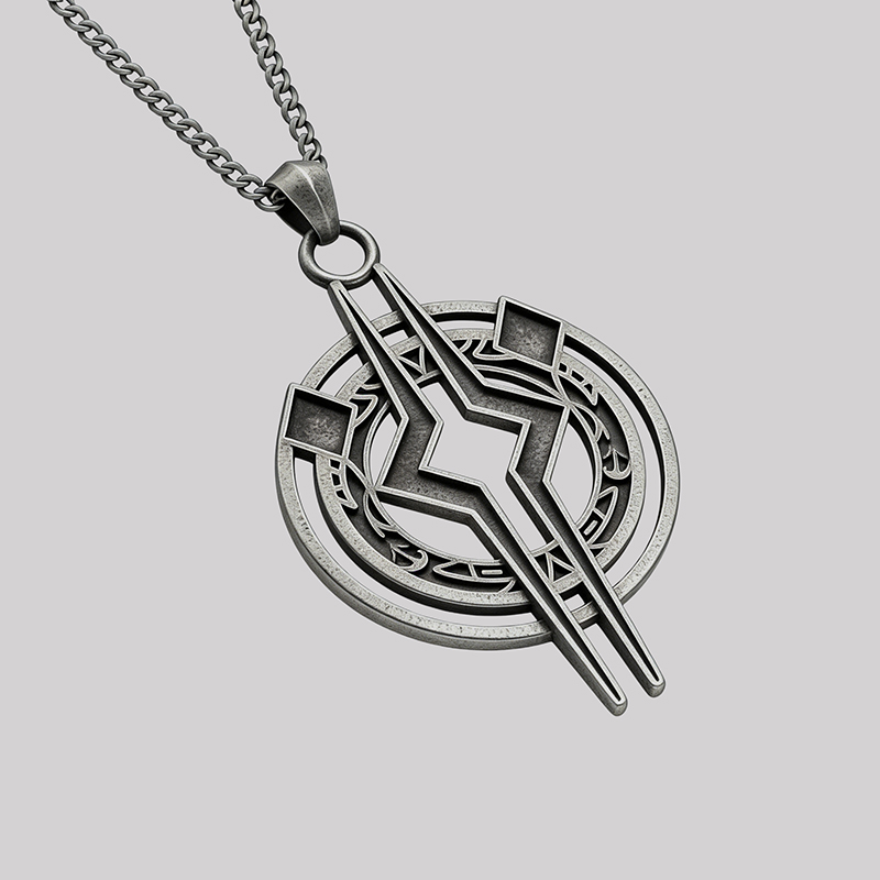 Eternal Nexus Geek Sculptural Necklace