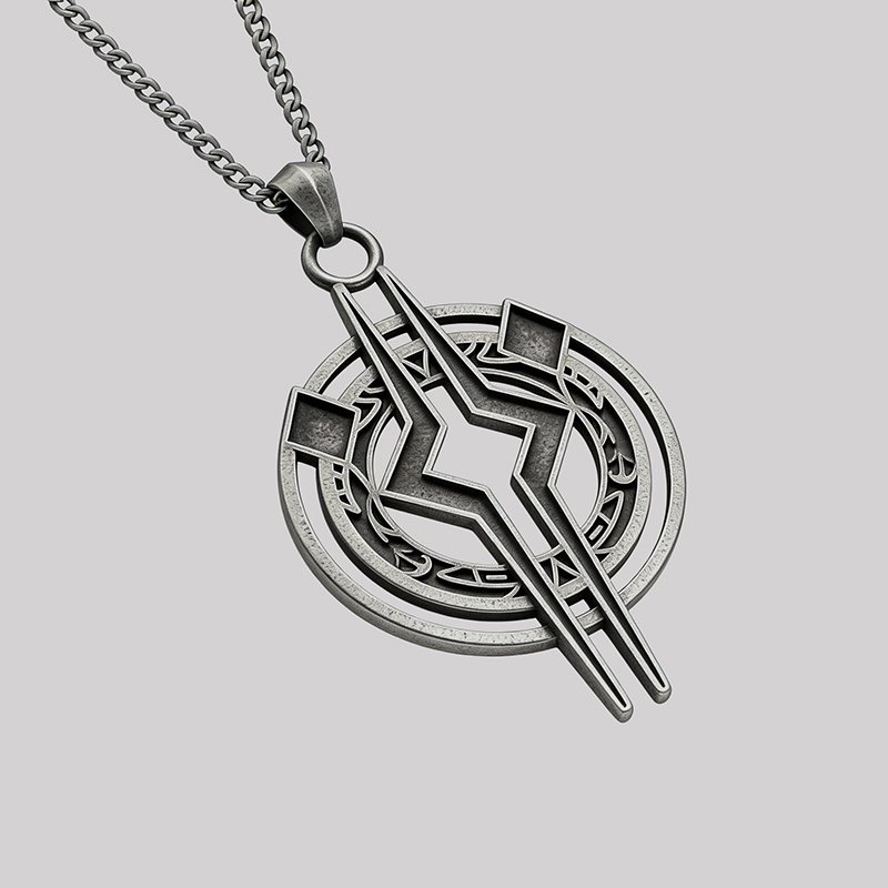 Eternal Nexus Geek Sculptural Necklace