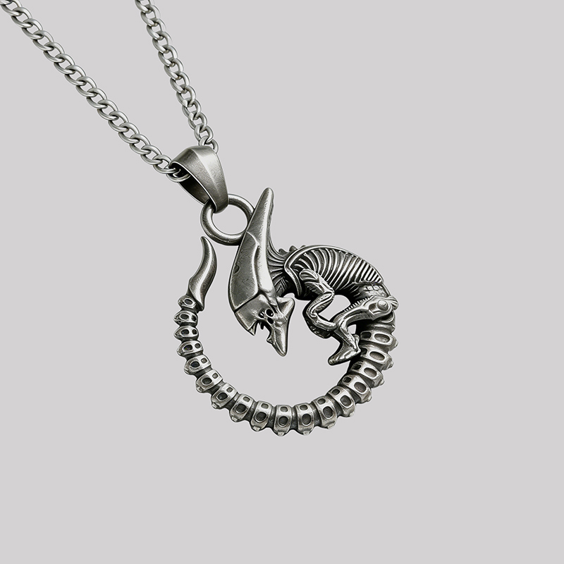 Alien Geek Sculptural Necklace