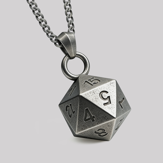 Critical Roll Geek Sculptural Necklace