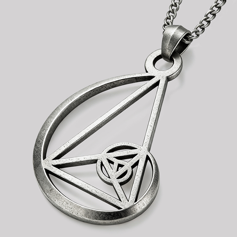 Spiral of Eternity Geek Sculptural Necklace