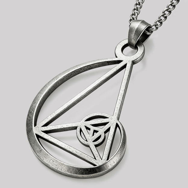 Spiral of Eternity Geek Sculptural Necklace