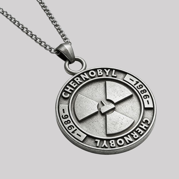 Chernobyl 1986 Geek Sculptural Necklace