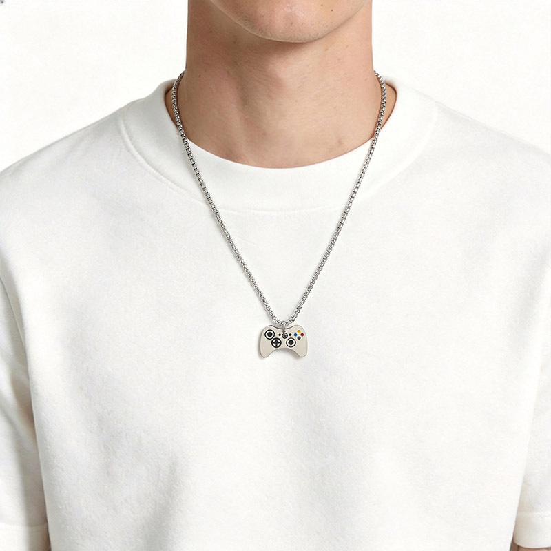 Digital Play Geek Sculptural Necklace
