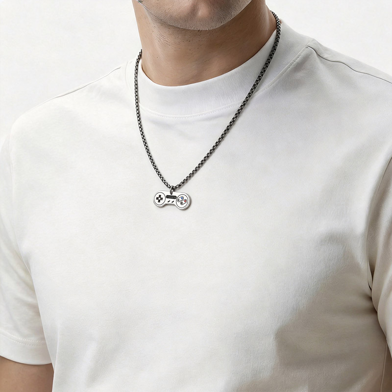 Gamer Gear Geek Sculptural Necklace