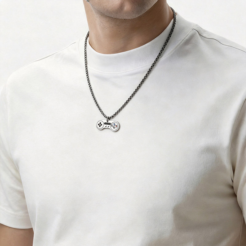 Gamer Gear Geek Sculptural Necklace