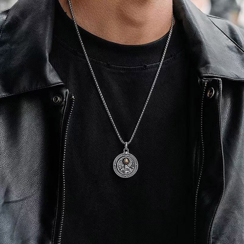 Cosmic Tide Geek Sculptural Necklace