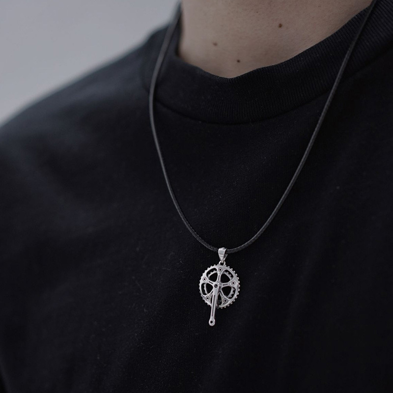 Cyclist's Gear Geek Sculptural Necklace