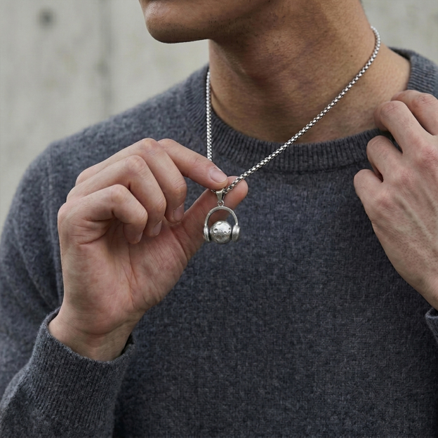 Stargazer Music Lover Geek Sculptural Necklace
