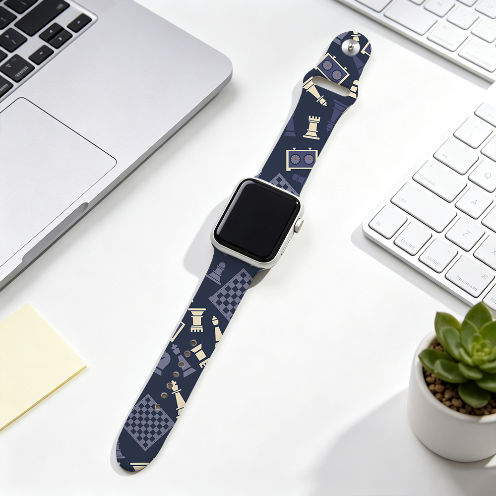 International Chess Geek Watch Band